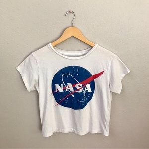 NASA Cropped Tee
